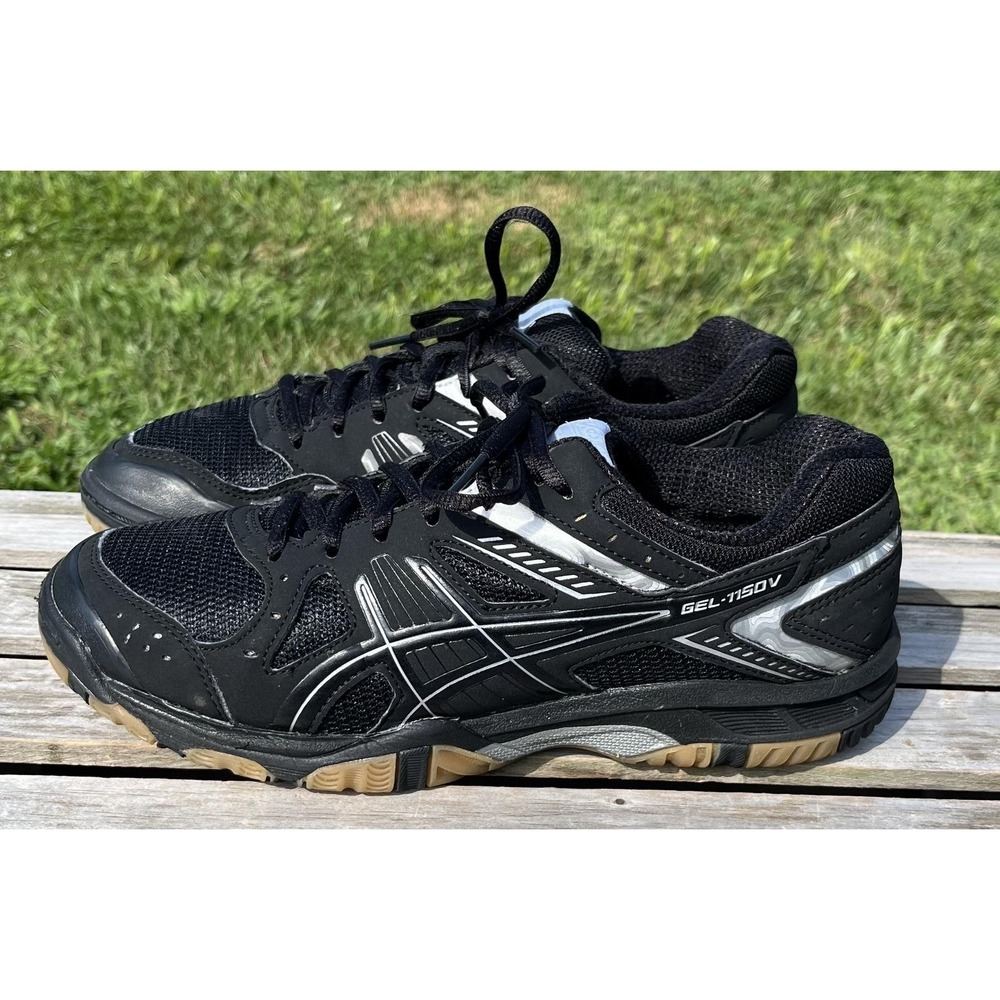 Asics GEL-1150V Shoes Mens Size 7.5 Volleyball Athletic Sneakers Gum Sole